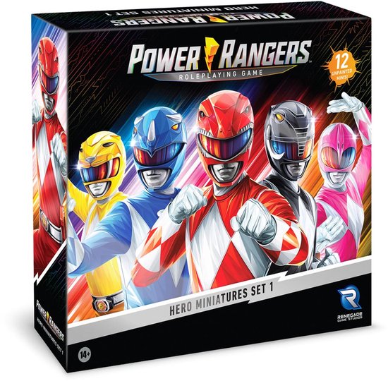 Power Rangers: RPG Hero Miniatures Set 1 - Renegade Game Studios