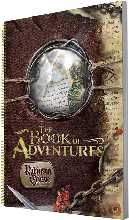 Robinson Crusoe - Book of Adventures - Engelstalig Bordspel