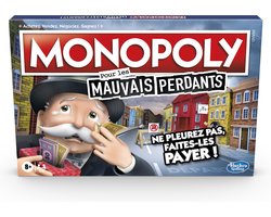 Monopoly Slechte Verliezers - Belgische Editie - Bordspel