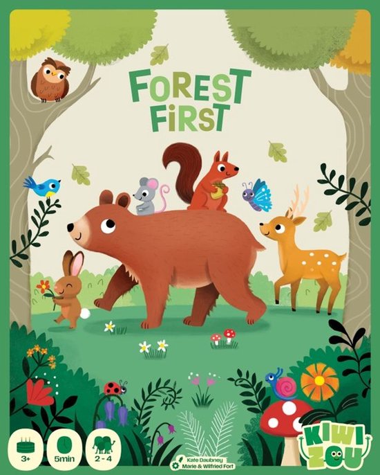 Forest First - Geronimo Games - Kiwizou - jaar oud - van 2 tot 4 spelers