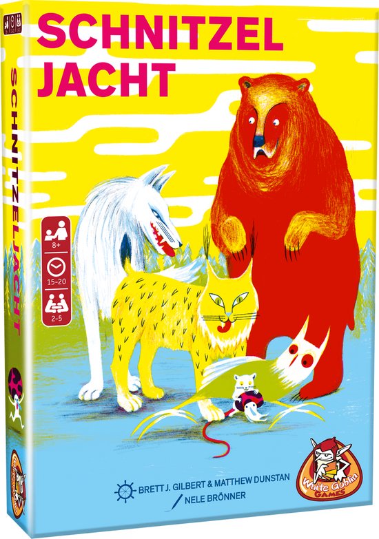 White Goblin Games - Schnitzeljacht - Kaartspel - 2 tot 5 spelers - 15 minuten - jaar - hilarisch kaartspel