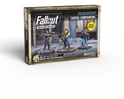 Fallout: Wasteland Warfare - Survivors: Capital Companions - Uitbreiding - Modiphius Entertainment - Ongeschilderd