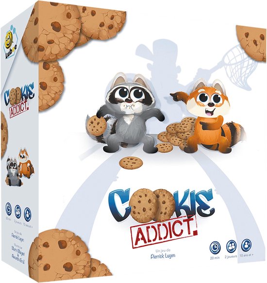 Cookie Addict - Geronimo Games - Lubee - Bordspel NL/FR - jaar oud - 2 spelers