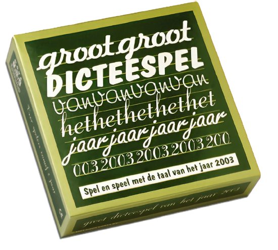 Groot Dictee Spel Reiseditie