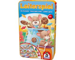 Schmidt® - Ladder Game (Leiterspel) - Kinderspel - Klassiek bordspel met dobbelsteen - vanaf 4 jaar - 2-4 spelers