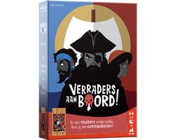 999 Games - Verraders aan Boord! - kaartspel - Partygame - Eenvoudige spelregels - Iedereen kan meedoen!