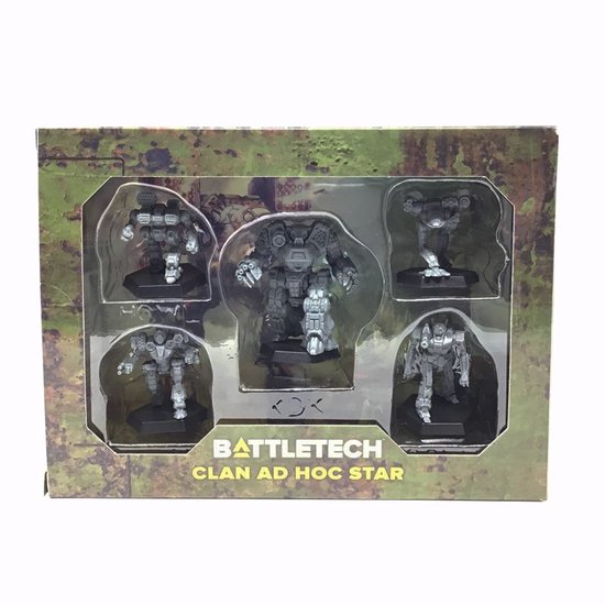 BattleTech Clan Ad Hoc Star - Miniatures - Catalyst Game Labs