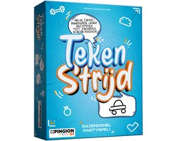 Pingion Games - Tekenstrijd - Bordspel - Voor het hele gezin - Familiespel - Cadeau - Partyspel
