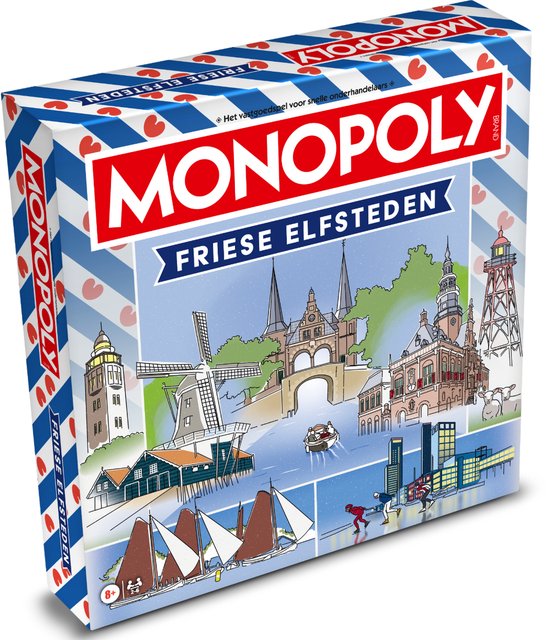 Monopoly Friese Elfsteden - Speciale Editie - Bordspel
