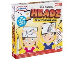 Grafix Gezelschapsspel | HEADZ | teken vaardigheden | Ra Ra wat teken ik? | 30 seconde