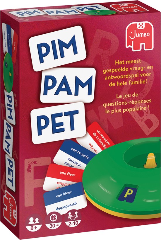 Jumbo - Pim Pam Pet Original - Kaartspel - jaar