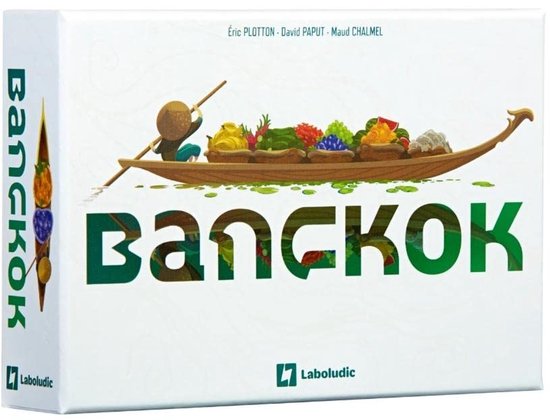 SnelShoppen - Bangkok Gezelschapsspel - Drijvende Markt Bouwspel - Strategie, Management en Observatie - tot 4 Spelers - Jaar - Gezelli