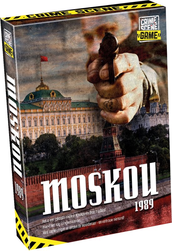 Tactic Gamestorm - Bordspel – Crime Scene: Moscou 1989 (Jeu d'escape room)