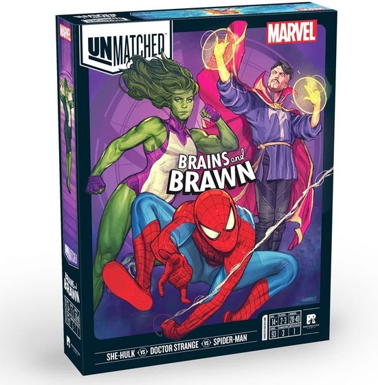 Unmatched Marvel: Brains & Brawn - Bordspel (ENG)