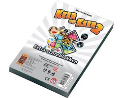 999 Games - Scoreblokken - Keer op Keer 2 - Twee stuks Level 1 - Dobbelspel