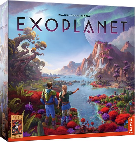 999 Games - Exoplanet - Jeu de plateau tactique et stimulant - règles en NL, EN et FR incluses