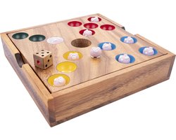 Pig Hole Ceramic – Houten Strategisch Spel – 2+ Spelers – Klassiek Puntenspel – Behendigheid- en Strategiespel – Engelhart