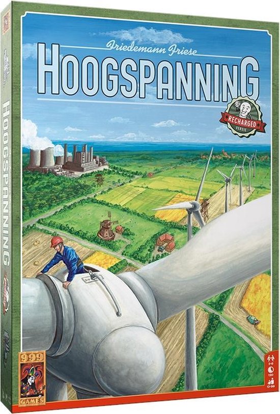 999 Games - Hoogspanning - logistiek en commercieel Bordspel - ook spelers
