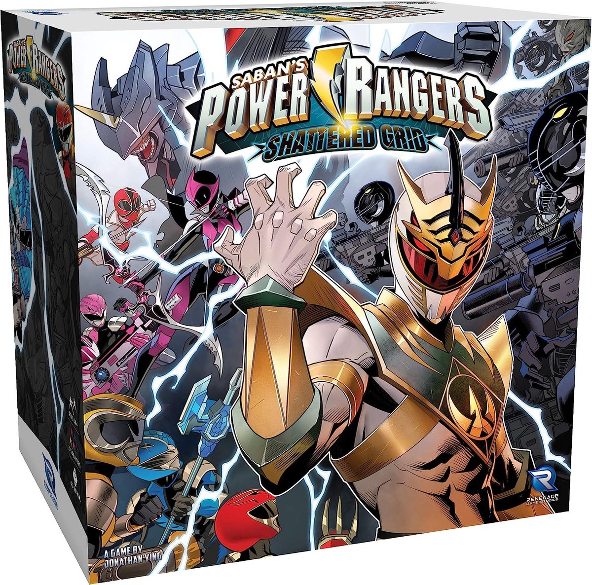 Power Rangers: Heroes of the Grid - Shattered Grid - Extension - En anglais - Renegade Game Studios