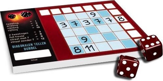 White Goblin Games - Knister - Dobbelspel - 1 tot 12 spelers - Toegankelijk dobbelspel - jaar - Interactief spel