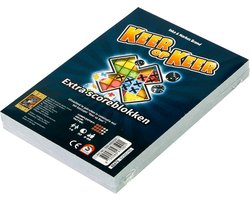 999 Games - Scoreblokken - Keer op Keer - Twee stuks - Level 1 - Dobbelspel