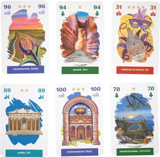 Card Trip Europe - Jeu de cartes - Jolly Club