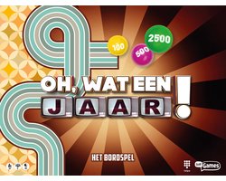 Just Games Oh, Wat Een Jaar! - Bordspel voor 3+ spelers - Vanaf 12 jaar