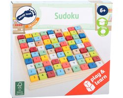 Small Foot - Houten Sudoku Spel Kleur, 82dlg.
