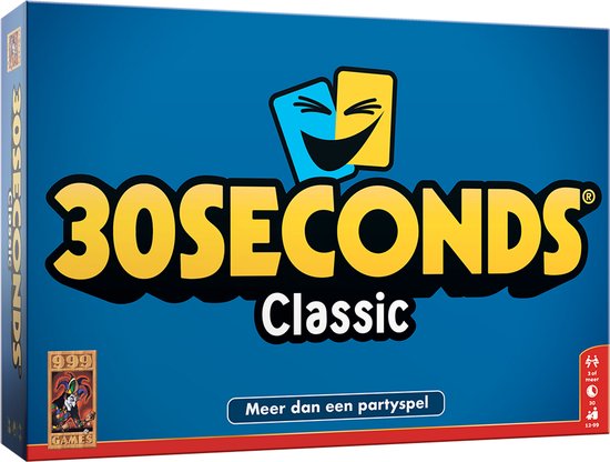 999 Games - 30 Seconds ® - Hilarisch Partyspel - Gezelschapsspel - Actiespel - Nederlandstalig