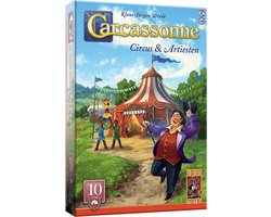 999 Games - Carcassonne: Circus & Artiesten - Uitbreiding 10 - Nieuwe Versie - NL -EN