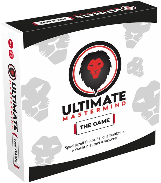 Ultimate Mastermind The Game - Bordspellen - Het spel om te leren investeren en ondernemen - Beleggen - Crypto - Vastgoed - Aandelen