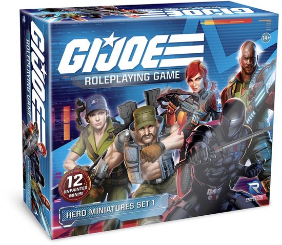 G.I. JOE Roleplaying Game: Hero Miniatures Set 1 - Renegade Game Studios