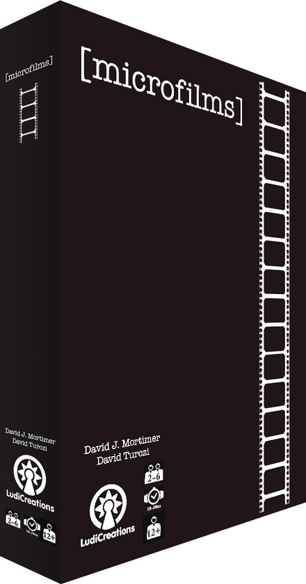 Microfilms - [microfilms] - Engelstalig Kaartspel - LudiCreations