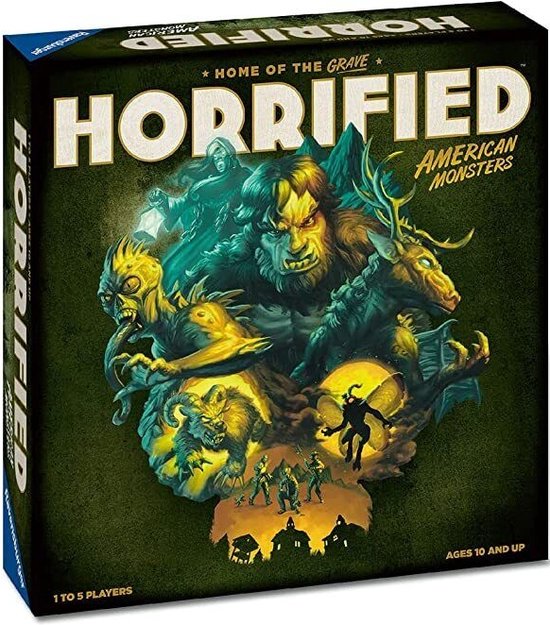 Règles du jeu Horrified: American Monsters