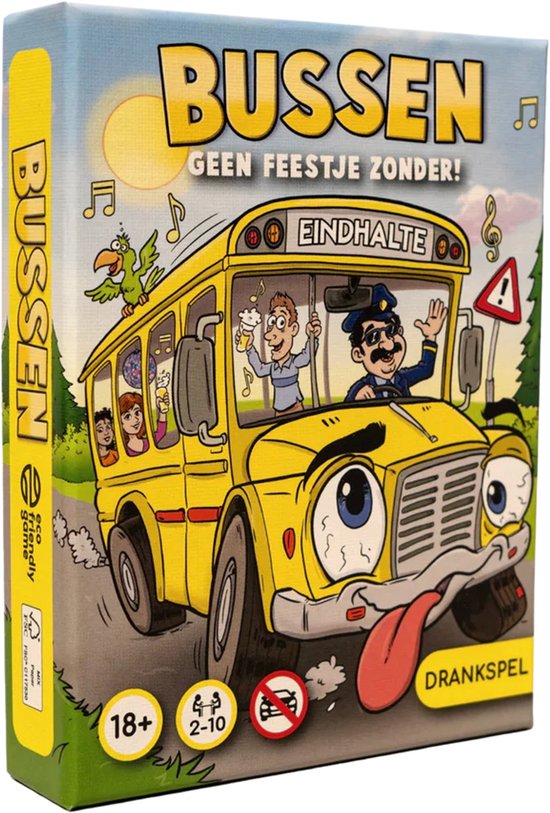 BUSSEN - Pas de fête sans lui ! - Jeu à boire - Jeu de cartes - Party game - 18+