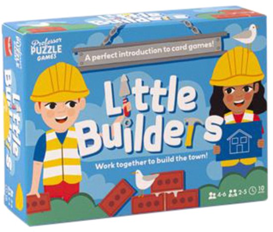 Little Builders Bordspel voor Kinderen 4-6 Jaar – Coöperatief Geheugenspel & Bouwspel -5 Spelers