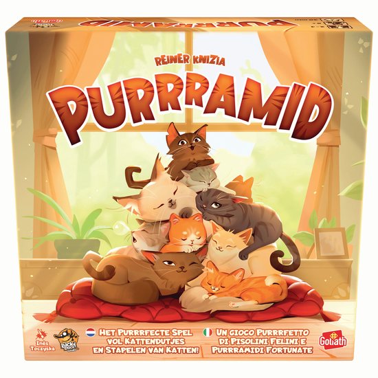 Purrramid - Familiespel - 2 tot 4 spelers - vanaf 8 jaar