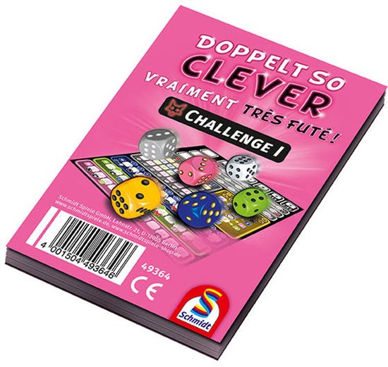 Schmidt Spiele 49364 bordspel Twice as Clever!