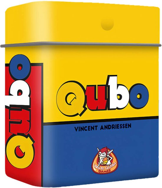 White Goblin Games - Qubo - Kaartspel - 2 tot 4 spelers - 20 minuten - jaar - Leuk meeneemblikje