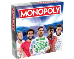 Monopoly bordspel World Football Stars voetbal editie - 2 tot 6 spelers - Vanaf 8 jaar - WK