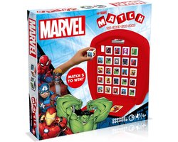 MATCH 5-op-rij -  MARVEL-wedstrijd - Bordspel - behendigheid spel