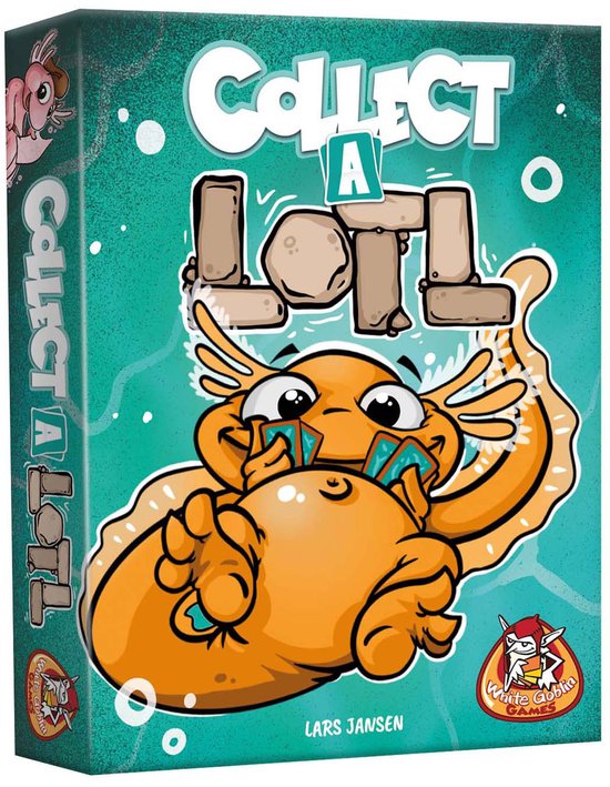 White Goblin Games - Collect a Lotl - Kaartspel - 2 tot 4 spelers - Acolotl spel voor de hele familie - jaar