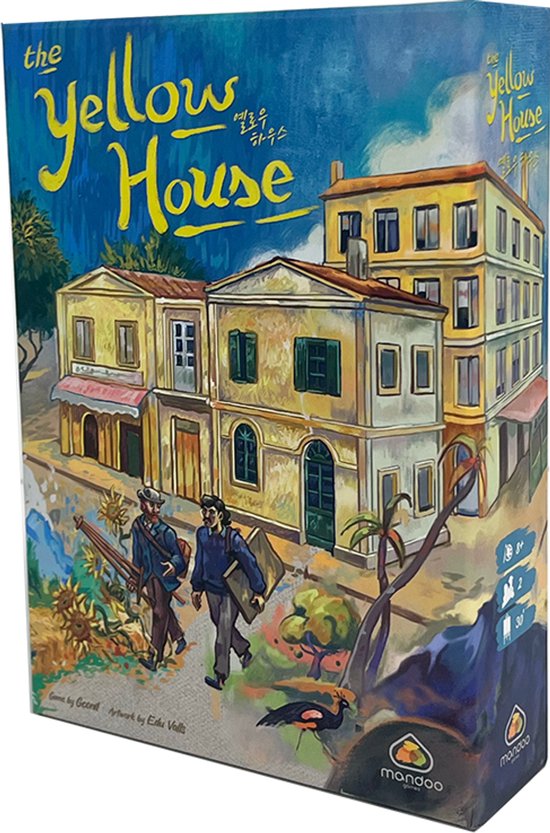 The Yellow House - GERONIMO GAMES - jaar oud - 2 spelers - bordspel