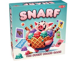 Tactic Snarf - Bordspel - Strategisch Kaartspel - Familiespel - Vul de Snoepwinkels en Stuur het Varken - Actiekaarten, Tactiek en Verrassende Wendingen - 2 tot 4 Spelers - Vanaf 6 Jaar