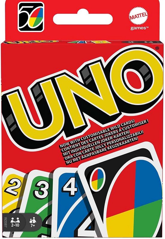 Jeu de cartes UNO - Le jeu incontournable pour petits et grands