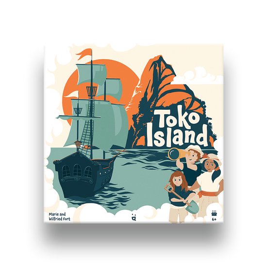 Productnaam: Helvetiq - Toko Island - Bord Spel - Strategisch Spel - 1-4 Spelers - Geschikt Jaar