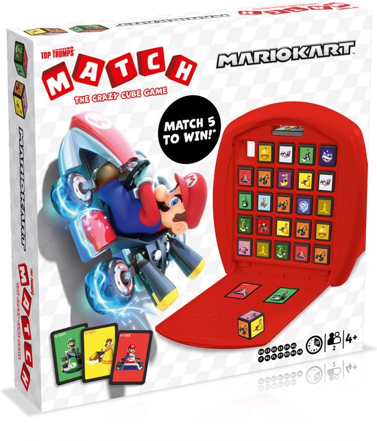 Identity Games Match 5 op een Rij Super Mario Kart