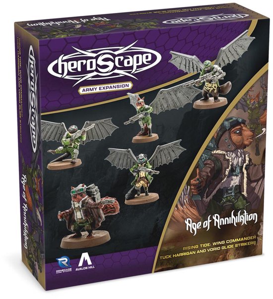 Heroscape RT Tuck Harrigan-Vorid Glidestrikers Exp - Figurines - En anglais - Renegade Game Studios
