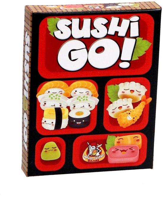 White Goblin Games - Sushi Go! - Kaartspel - 2 tot 5 spelers - 15 minuten - jaar - Snel spel