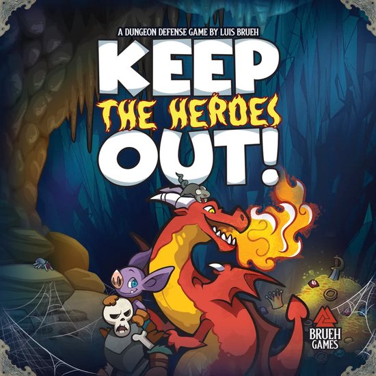 Keep the Heroes Out! - Coöperatief Engelstalig Bordspel